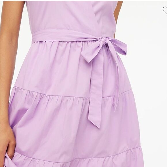 J. Crew Faux-wrap sleeveless mini dress* - Picture 4 of 10